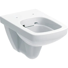 Carregar imagem no visualizador da galeria, Conjunto de vaso sanitário e bidê suspensos Geberit Selnova Square Rimfree, seções de lavagem:
