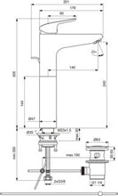 Carregar imagem no visualizador da galeria, Lavatórios Ideal Standard | CERAFLEX | Misturadora monocomando para lavatório
