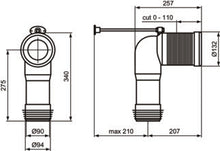 Carica l'immagine nel visualizzatore di Gallery, Ideal Standard Curve tecniche vaso a terra filo parete universale
