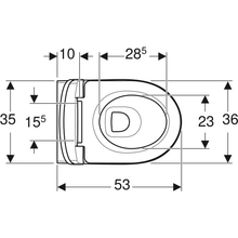 Carregar imagem no visualizador da galeria, Conjunto de sanita suspensa Geberit Selnova Premium, sanita com descarga, fixação oculta, sem rebordo, com assento sanitário
