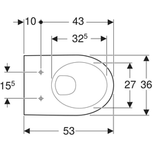 Carregar imagem no visualizador da galeria, Sanita e bidé suspensos Geberit Selnova Compact, compactos, sem rebordo
