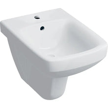 Carregar imagem no visualizador da galeria, Conjunto de vaso sanitário e bidê suspensos Geberit Selnova Square Rimfree, seções de lavagem:
