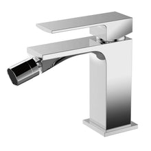 Carica l&#39;immagine nel visualizzatore di Gallery, Miscelatore Bidet Quadrato Design Cromato TBOL
