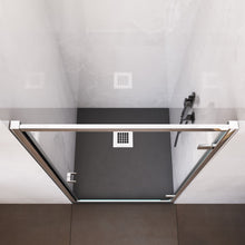 Carica l'immagine nel visualizzatore di Gallery, Porta Doccia H195 Cm Anta Unica Battente Cristallo 6mm Gaia
