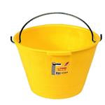 BALDE PLÁSTICO EXTRA AMARELO D.36 LT.12