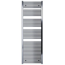 Carregar imagem no visualizador da galeria, Aquecedor de toalhas para radiador 180x55 cromado distância central 50 cm 
