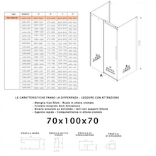 Carregar imagem no visualizador da galeria, Box de chuveiro de três lados com porta deslizante preta fumê H195 8 mm anti-calcário EUCLIDE 
