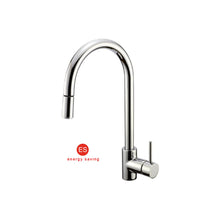 Carregar imagem no visualizador da galeria, Torneira Misturadora de Cozinha com Ducha Extraível, Cromada | Fred
