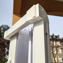 Carica l&#39;immagine nel visualizzatore di Gallery, Box Doccia Curvo Curvo In Pvc Bianco
