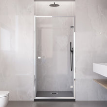 Carica l'immagine nel visualizzatore di Gallery, Porta Doccia H195 Cm Anta Unica Battente Cristallo 6mm Gaia
