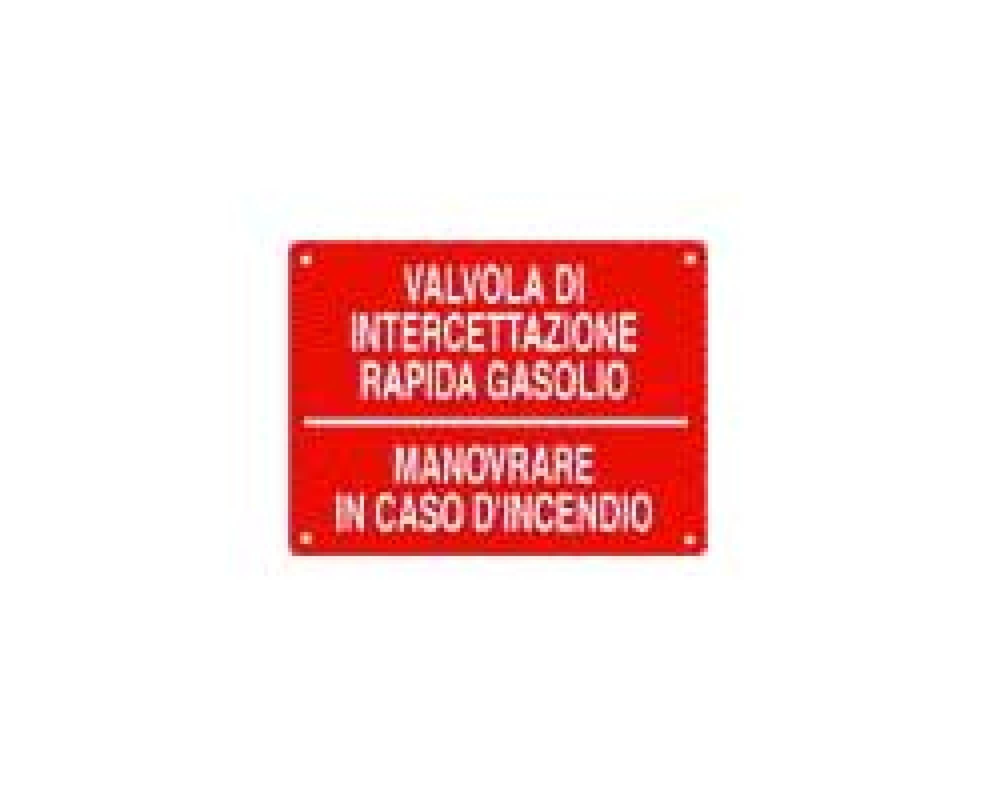 válvula de corte rápido diesel / uso em caso de incêndio 20x30