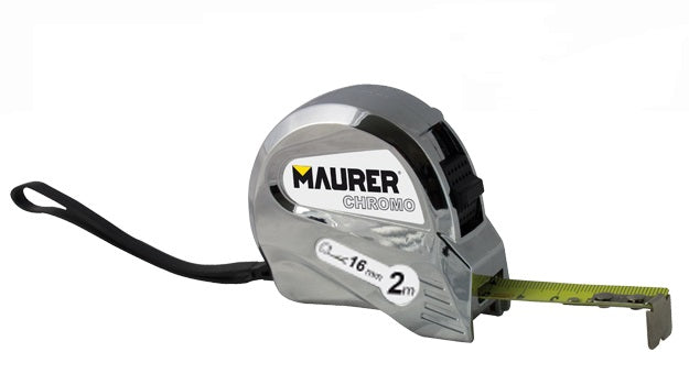 FITA MÉTRICA CROMADA MAURER 3 MT 16 MM