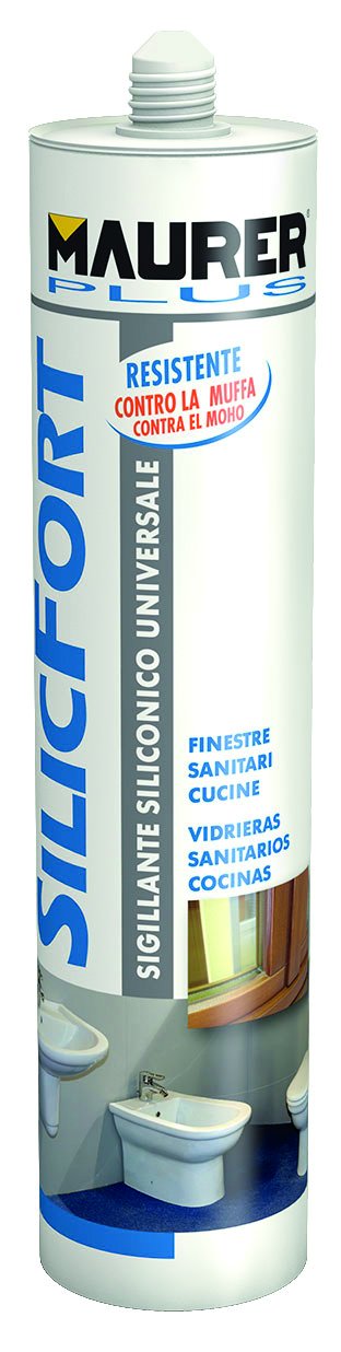 MAURERPLUS SILICFORT 280 SILICONE TRANSPARENTE