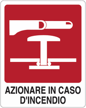 Carica l&#39;immagine nel visualizzatore di Gallery, Azionare in caso d&#39;incendio 16 X 21
