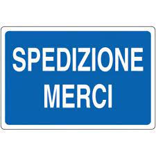 CARTELLO IN ALLUMINIO FORMATO MM 290X80 SPEDIZIONE