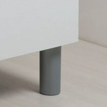 Carregar imagem no visualizador da galeria, Armário de lavanderia 50x45 branco fosco com coluna de ABS 
