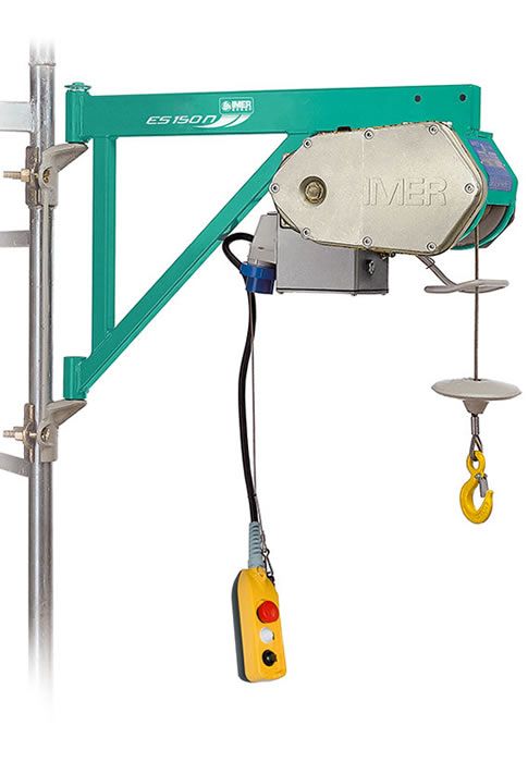 Elevador elétrico Imer ES150N, capacidade 150 kg 
