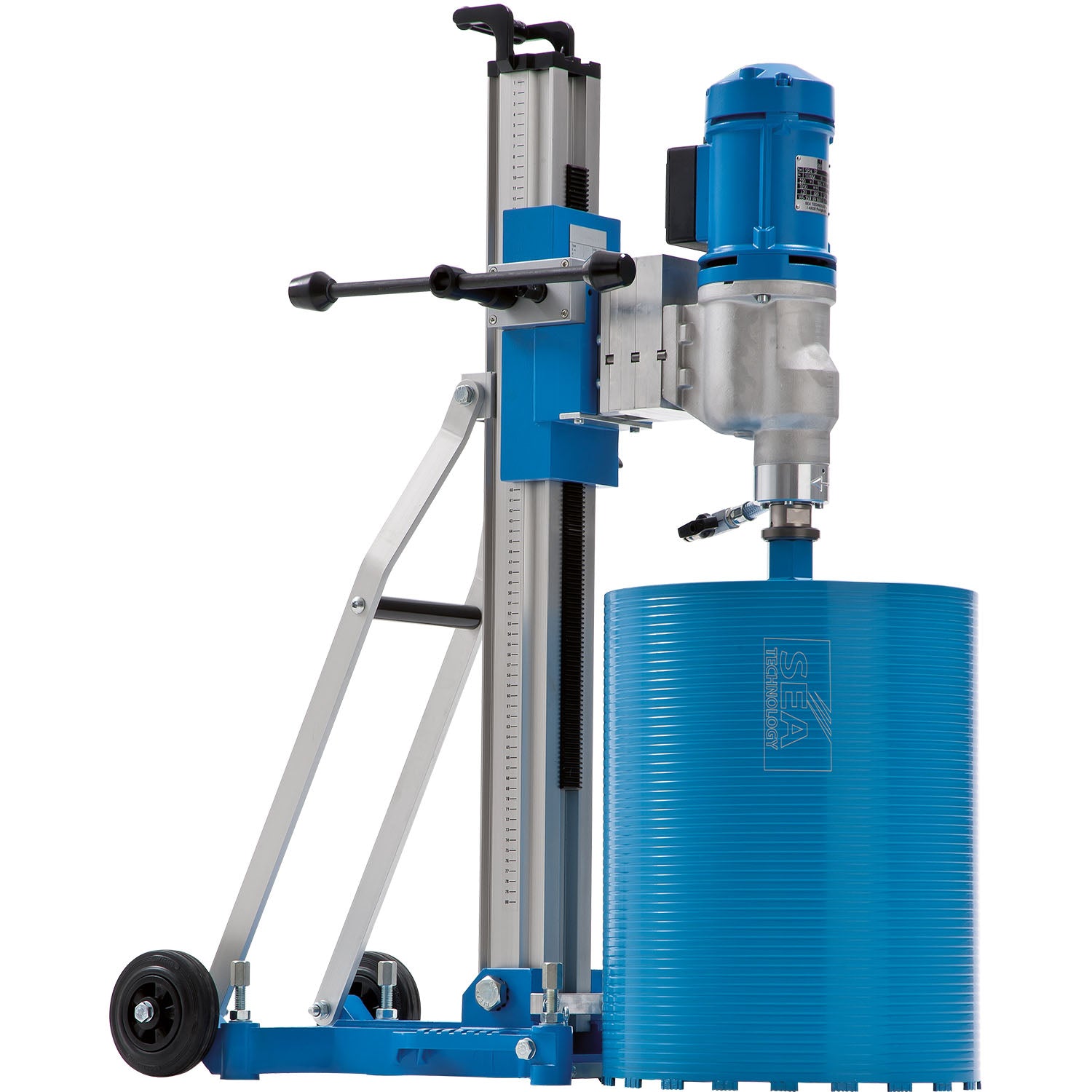 CAROTATRICE PROFESSIONALE SEADRILL350 COMPLETA DI ACCESSORI E MOTORE