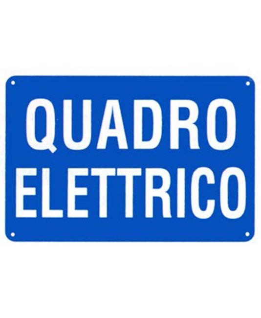 Placa de 'painel elétrico'