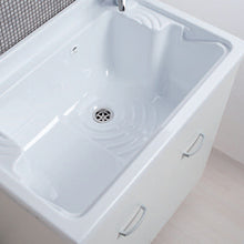 Carregar imagem no visualizador da galeria, Armário de lavanderia ABS branco fosco 80x50 
