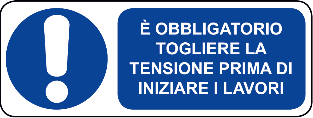 Placa de sinalização obrigatória, alumínio azul/branco, texto: É obrigatório o uso de equipamentos de proteção individual (EPI).