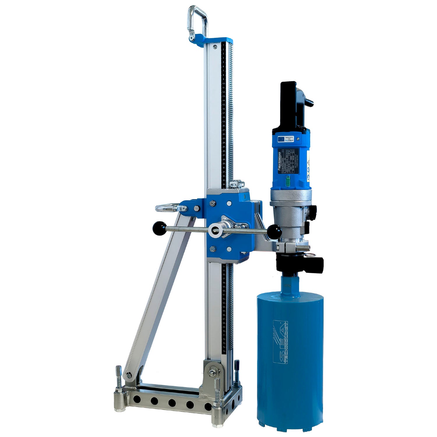 CAROTATRICE PROFESSIONALE SEADRILL200ASP COMPLETA DI MOTORE E ACCESSORI