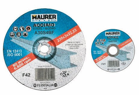 DISCO DE FERRO MAURER MM.115X1.6