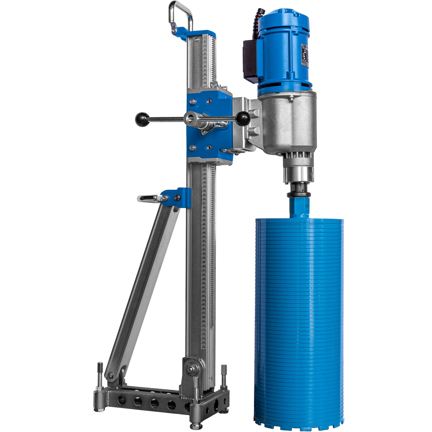 MÁQUINA DE PERFURAÇÃO DE NÚCLEO PROFISSIONAL SEADRILL250 COMPLETA COM ACESSÓRIOS E MOTOR