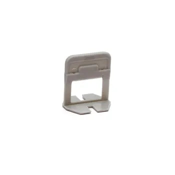 Espaçadores para azulejos, 1 mm de espessura. Pacote com 250 unidades.