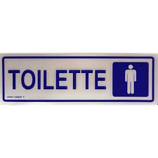 Cartello Toilette Uomo