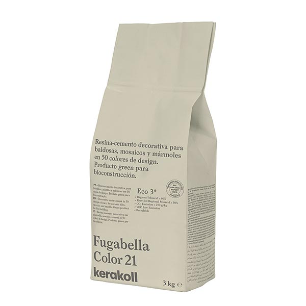Stucco in polvere FUGABELLA COLOR KERAKOLL 3 kg beige chiaro