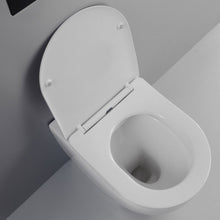 Carica l&#39;immagine nel visualizzatore di Gallery, Sanitari A Pavimento Filo Muro Colore Bianco Serie Hula
