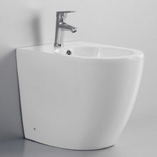 Carica l&#39;immagine nel visualizzatore di Gallery, Sanitari A Pavimento Filo Muro Colore Bianco Serie Hula
