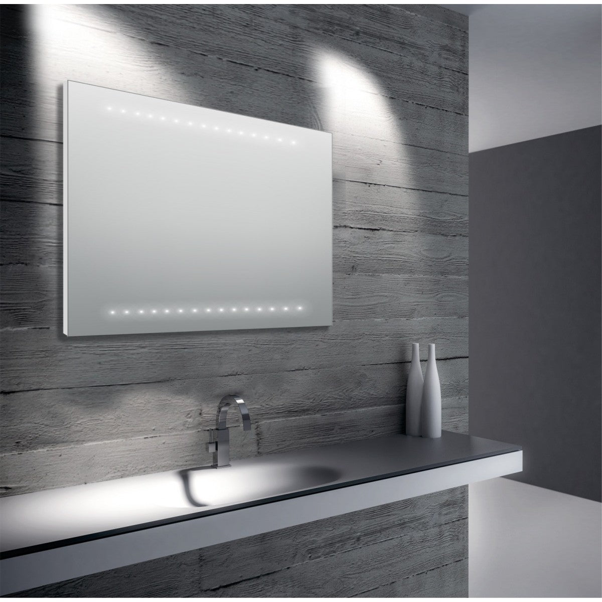 Espelho de banheiro LED 60x80 com LED integrado