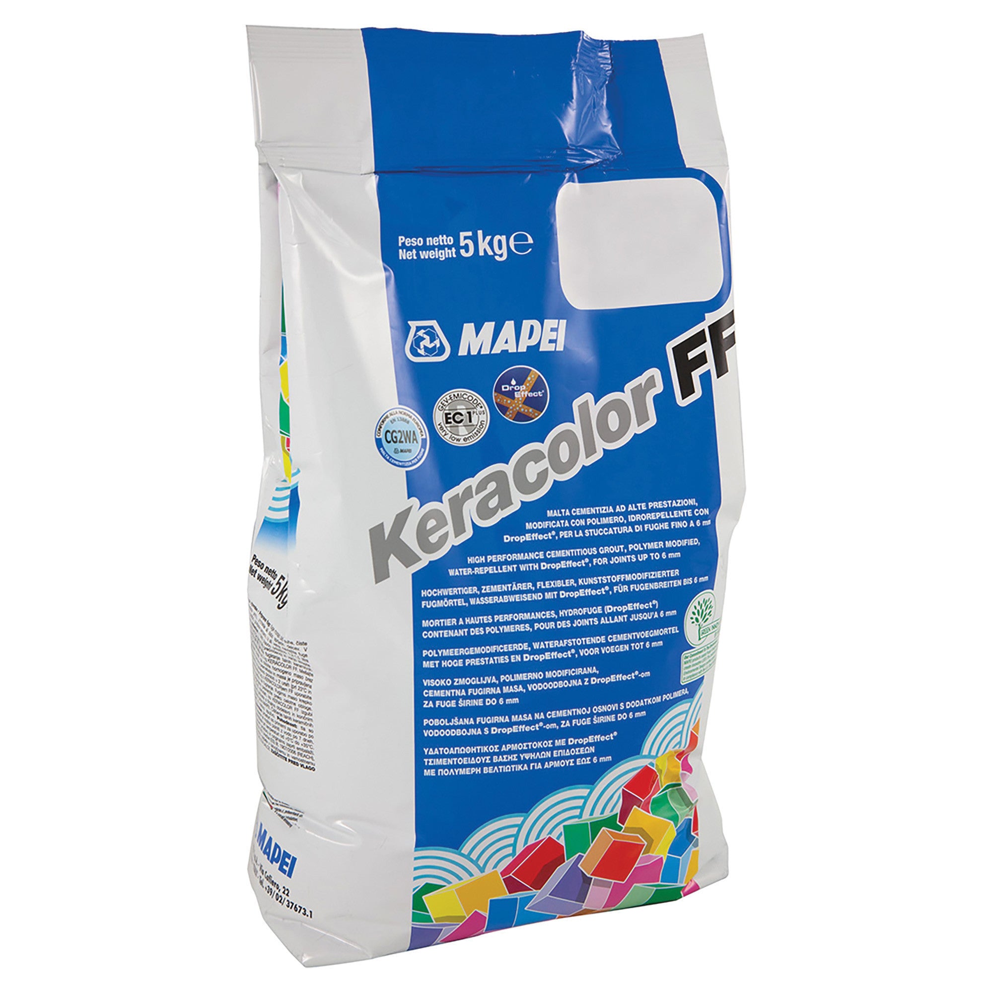 STUCCO KERACOLOR FF 100 MAPEI 5 KG BIANCO